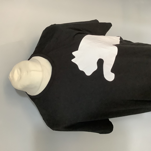 Puma Crew Neck T Shirt - Size 2xl - Black & White - Cotton - P2P 22” - Picture 2 of 8